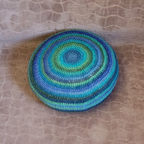 Housse de coussin de méditation germi - éclat et zénitude