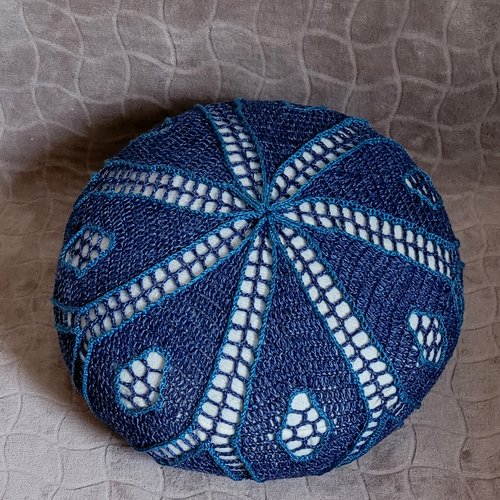 Housse de coussin de méditation / yoga “karma” – éclat & zénitude