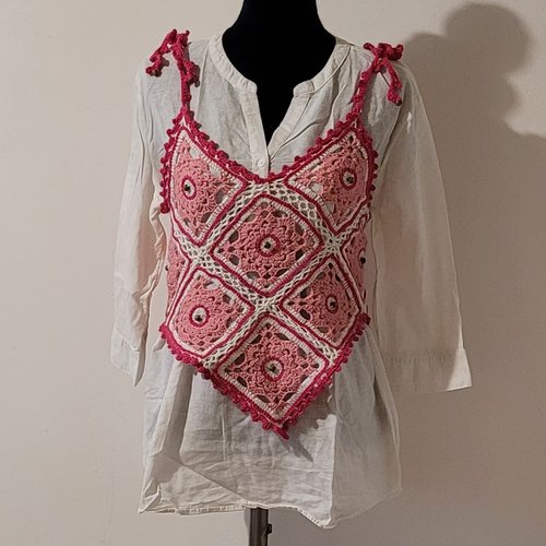 **débardeur soléa – rayonnement des fleurs d'été**