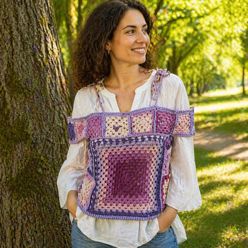 Débardeur  avelia – souffle du vent chaud**