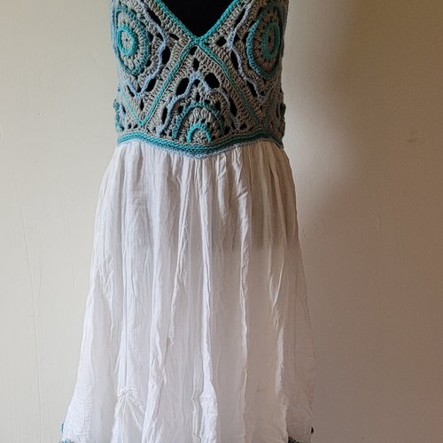 ** robe d'été "onde de lune"**