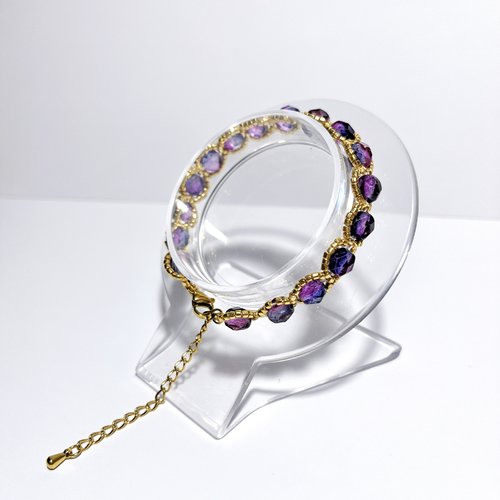 Bracelet artisanal "éclat de bohème"