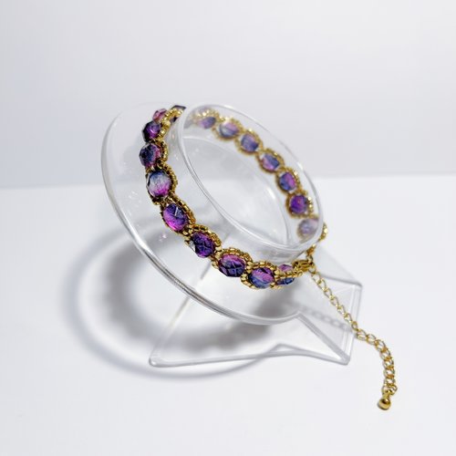 Bracelet artisanal "éclat de bohème"