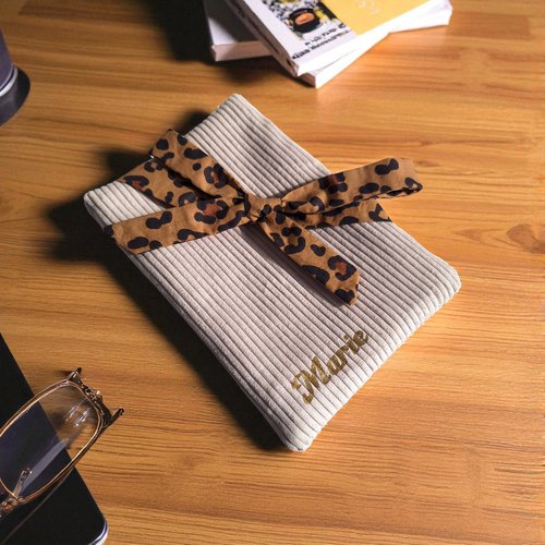 Pochette pour livre personnalisable