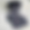 Panière et lingettes motifs têtes de mort