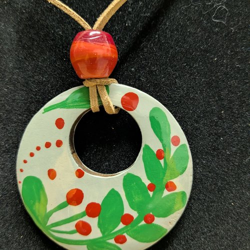 Pendentif en bois