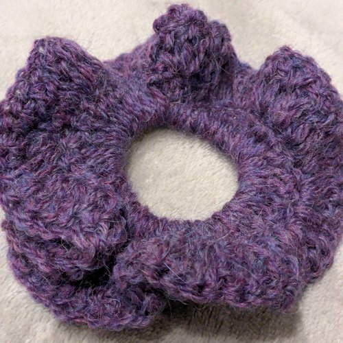 Chouchou au crochet
