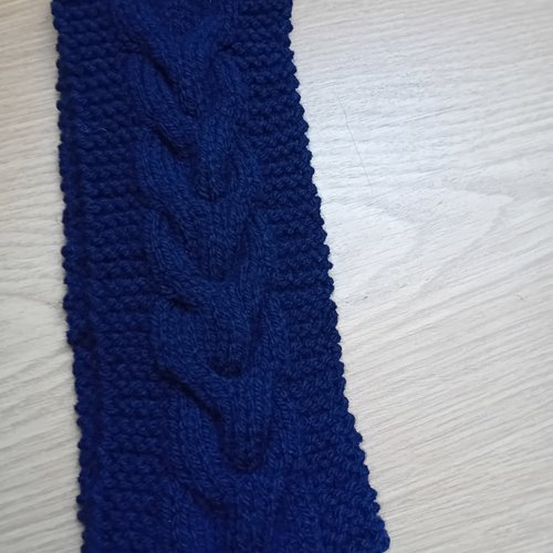 Bandeau cache oreilles, tricot, unisexe