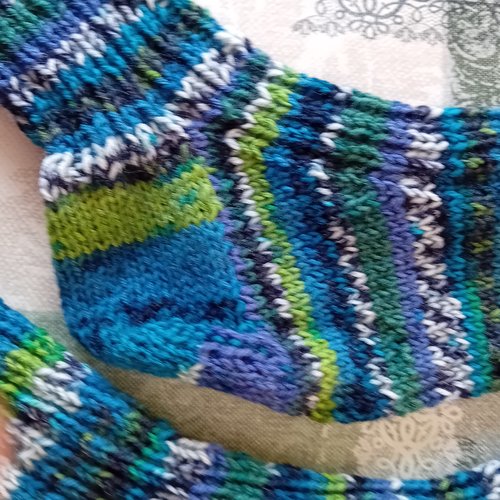 Chaussettes courtes en laine faites à la main, 39-41