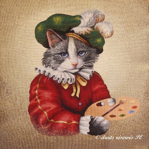 Tissu Chats Un Grand Marche