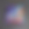 Cosmos, peinture, abstrait, multicolore, contemporain, violet, bleu, argenté, 38/46