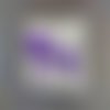 Les coquelicots violets (série 4) peinture acrylique