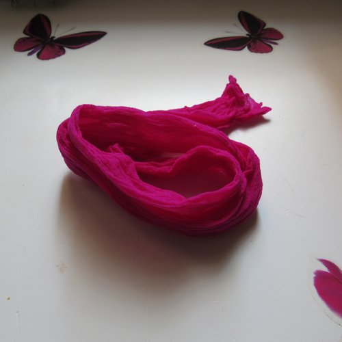 1 tube de collant de couleur pour la création de fleurs artificielles