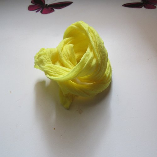 1 tube de collant de couleur pour la création de fleurs artificielles