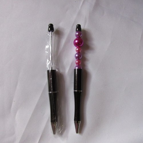 1 stylo à bille personnalisable métal et acrylique