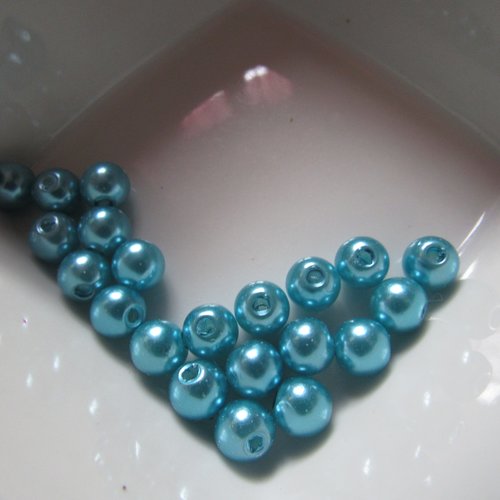 10 perles acryliques 8 mm brillantes