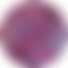 Magnet d'art abstrait violet rose fonds marins