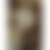 Reproduction de mon portrait de marion cotillard peinture aquarelle sépia