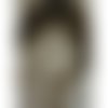 Carte d'art portrait bernard giraudeau sépia