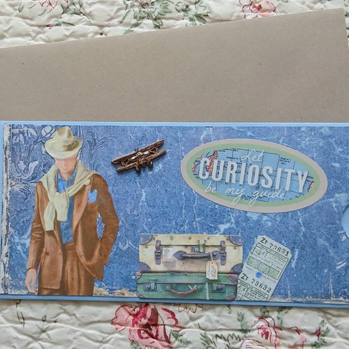 Carte porte billet ,carte porte chèque  thème aviation