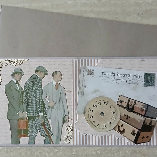 Carte porte billet ,carte porte chèque  thème voyage