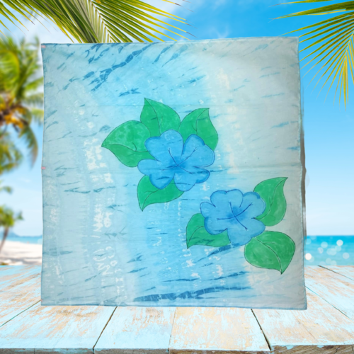 Paréo, robe de plage ou tenture murale style hawaïen
