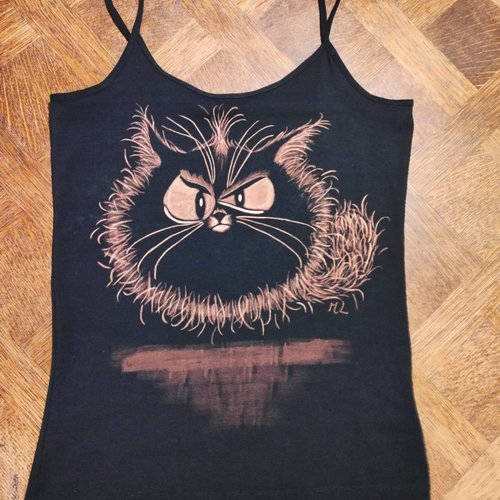 Débardeur shebba's collection, dessiné à la main