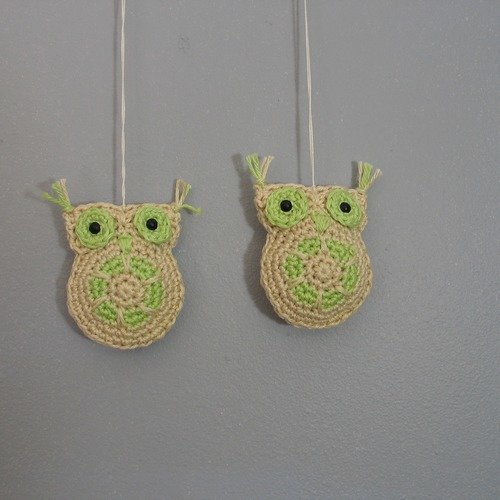 Sachet senteur - chouette au crochet