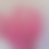 30 perles  plastique cubiques transparentes de couleur rose  - 5 mm - 9499438