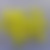 30 perles  plastique cubiques transparentes de couleur jaune/vert  - 5 mm - 9499078