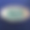 15 grosses perles rondes en plastique en mélange de vert nacré - 16 mm - 3735297