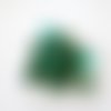 16 perles rondes de couleur verte transparent - 12 mm - 3791418