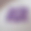 12 petits anneaux plastique de couleur violet mauve - 9 mm - 4102749
