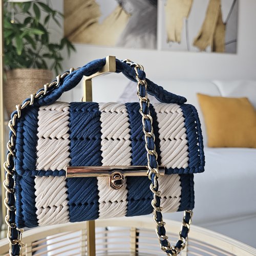 Sac en crochet modèle printemps