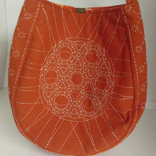Sac bandoulière sashiko