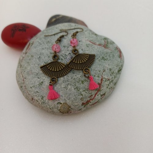 Boucle d'oreilles fantaisie