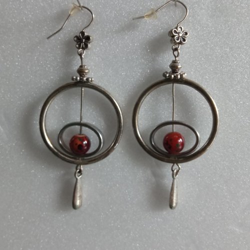 Boucles d'oreilles fantaisie