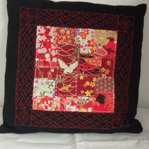 Housse de coussin technique japonaise