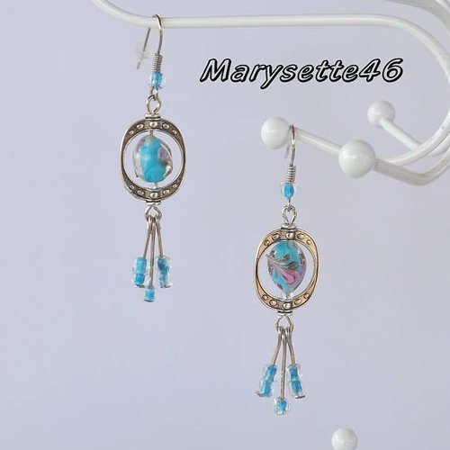 Boucles d'oreilles pendantes