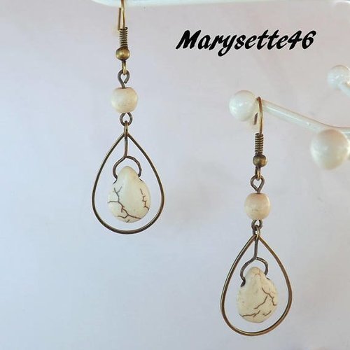 Boucles d'oreilles pendantes