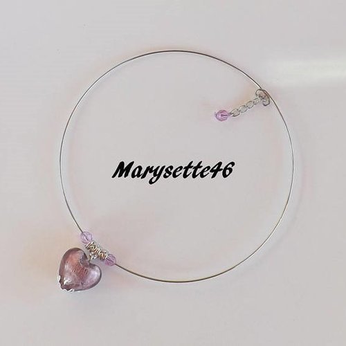Collier-fil mémoire