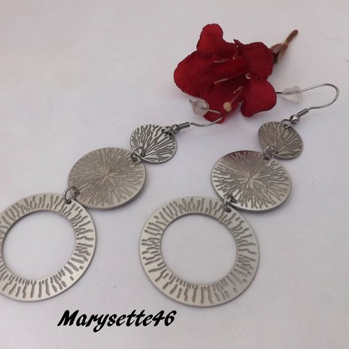 Boucles d'oreilles pendantes