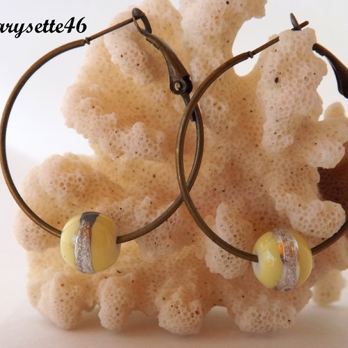 Boucles d'oreilles créoles