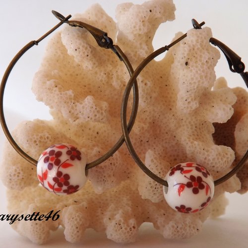 Boucles d'oreilles créoles