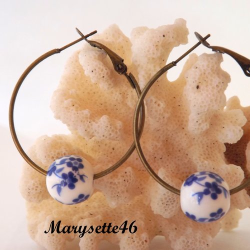 Boucles d'oreilles créoles