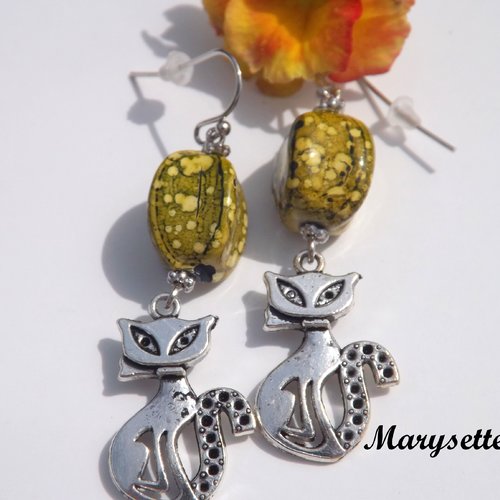 Boucles d'oreilles pendantes