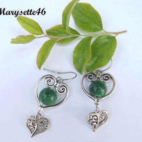 Boucles d'oreilles pendantes