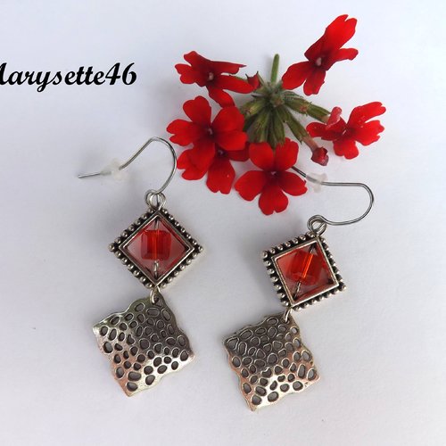 Boucles d'oreilles pendantes