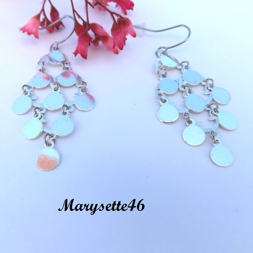 Boucles d'oreilles chandelier