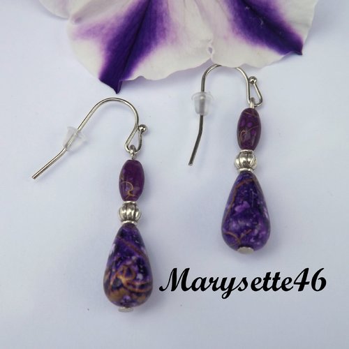 Boucles d'oreilles pendantes